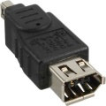 Firewire-Adapter 6polig Buchse auf 4polig Stecker