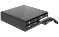 Wechselrahmen S-ATA-III Delock 4x 2.5 SSD/HDD schwarz