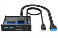 Frontpanel 2x USB 3.0-A, 2x USB-C, Card-Reader