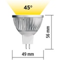 LED Strahler GU5.3 4 W businessweiss 4000K 320 Lumen